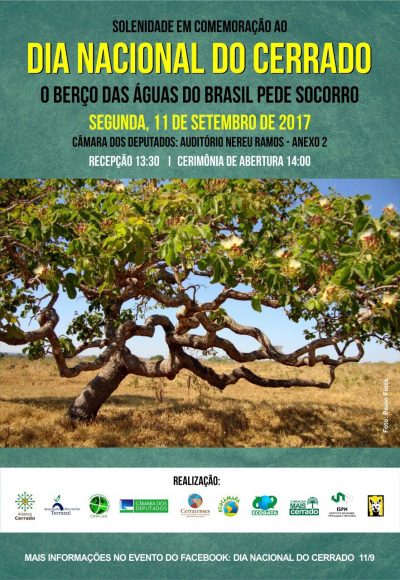 Evento na Câmara dos Deputados celebra o Dia Nacional do Cerrado