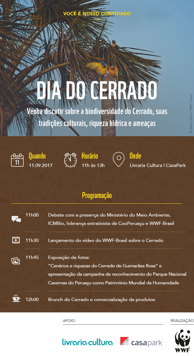 Evento comemora o Dia Nacional do Cerrado