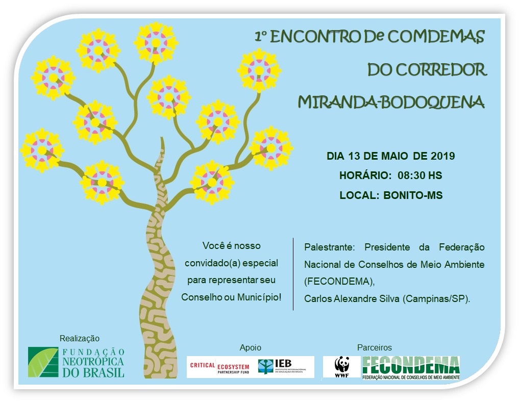 Encontro promove fortalecimento de Conselhos Municipais de Meio Ambiente no Mato Grosso do Sul
